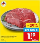 Aktuelles Bugbraten vom Jungbullen Angebot bei Netto Marken-Discount in Fürth ab 1,19 €