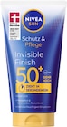 Nivea im Rossmann Prospekt Schutz & Pflege Invisible Finish LSF 50+ von Nivea Sun im aktuellen Rossmann Prospekt für 8,00 €