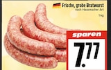 EDEKA Stadtallendorf - Frische, grobe Bratwurst Angebot im Prospekt Frische, grobe Bratwurst bei EDEKA im Stadtallendorf Prospekt für 7,77 €