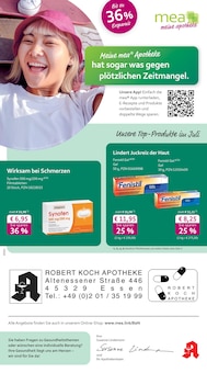 Aktueller mea - meine apotheke Prospekt "Unsere Juli-Angebote" für Essen Aktueller mea - meine apotheke Prospekt für Essen mit Seiten