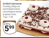 Aktuelle Torte Angebote bei GLOBUS in Halle (Saale) Aktuelles Sahnetorte Angebot bei GLOBUS in Halle (Saale) ab 5,99 €