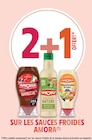 Promo 2+1 offert sur les sauces froides Amora à  dans le catalogue Intermarché à Pouzac