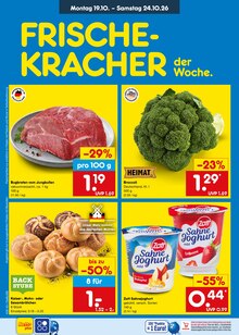 Rindfleisch im Netto Marken-Discount Prospekt "Aktuelle Angebote" mit 70 Seiten (Augsburg)