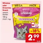 Dreamies Snack Angebote von Whiskas bei Netto Marken-Discount Ibbenbüren für 2,99 €