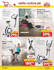 Ergometer im Netto Marken-Discount Prospekt "Aktuelle Angebote" mit 54 Seiten (Jena)