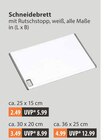 Schneidebrett im V-Markt Prospekt Schneidebrett von im aktuellen V-Markt Prospekt für 2,49 €