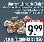 Austern "Fines de Clair" bei E center im Duisburg Prospekt für 9,99 €