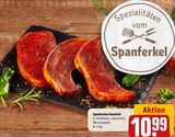 Spanferkel-Kotelett Angebote bei REWE Hamburg für 10,99 €