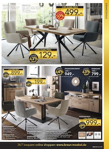 Bürostuhl im BRAUN Möbel-Center Prospekt "Wir feiern Jubiläum!" mit 24 Seiten (Reutlingen)