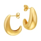 Boucles d'oreilles en plaqué or doré à l'or fin dans le catalogue E.Leclerc