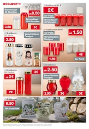 Woolworth Grablicht im Prospekt Woolworth Grablicht im Prospekt