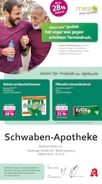 mea - meine apotheke Prospekt für Augsburg: "Unsere September-Angebote", 4 Seiten, 01.09.2025 - 30.09.2025