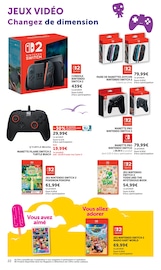 Promos Nintendo Switch dans le catalogue "Pause CULTURE" de Hyper U Nintendo Switch en promo dans le catalogue Hyper U à la page 22