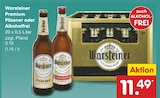 Premium Pilsener Angebote von Warsteiner bei Netto Marken-Discount Wismar für 11,49 €