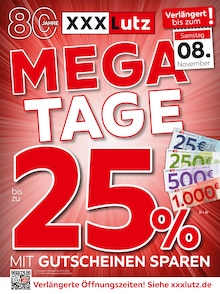 Aktueller XXXLutz Möbelhäuser Prospekt (Halstenbek) XXXLutz Möbelhäuser Prospekt "MEGATAGE" mit  Seiten (Halstenbek)