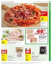 Promos Charcuterie dans le catalogue "Carrefour" de Carrefour à la page 21