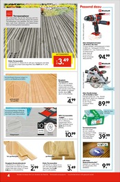 Ähnliche Angebote wie Profilholz im Prospekt "Die Profi-Baumärkte" auf Seite 4 von Hellweg in Hagen