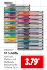 30 Gelstifte von crelando für 3,79 € bei Lidl im Angebot 30 Gelstifte von crelando im aktuellen Lidl Prospekt