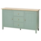 Sideboard graugrün/hellbraun lasiert im Angebot bei IKEA in Altenburg Sideboard graugrün/hellbraun lasiert Angebote von HEMNES bei IKEA Altenburg für 299,00 €