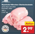 Bayerische Hähnchen-Oberkeulensteaks von Gut Ponholz im aktuellen Netto Marken-Discount Prospekt für 2,99 €
