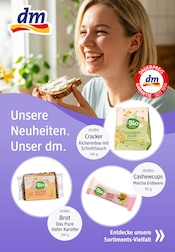 Aktueller dm-drogerie markt Prospekt mit CD, "Aktuelle Angebote", Seite 1