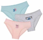Lot de 3 culottes fille - Hyper U à Rouen Lot de 3 culottes fille en promo chez Hyper U Rouen à 4,90 €