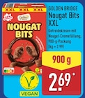 Nougat Bits XXL von Golden Bridge für 2,69 € bei ALDI Nord im Angebot Nougat Bits XXL von Golden Bridge im aktuellen ALDI Nord Prospekt