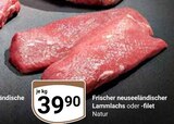 Frischer neuseeländischer Lammlachs oder -filet im aktuellen GLOBUS Prospekt