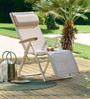 Fauteuil relax DÉCIMA en promo chez Maxi Bazar Levallois-Perret à 99,99 €