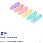 Mini-Textmarker von  im aktuellen Action Prospekt für 0,95 €