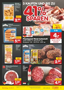 Fleisch im Netto Marken-Discount Prospekt "Aktuelle Angebote" mit 61 Seiten (Hagen (Stadt der FernUniversität))