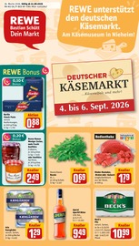 REWE Discounter Prospekt der aktuellen Woche mit 28 Seiten, gültig von 31.08.2026 bis 05.09.2026, in Laatzen und Umgebung Aktueller REWE Discounter Prospekt in Laatzen und Umgebung, "Dein Markt" mit 28 Seiten, 31.08.2026 - 05.09.2026