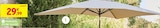 Parasol 2x3m Sauge dans le catalogue Intermarché Hyper