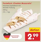 Fackelbrot Cheddar Mozzarella bei Netto Marken-Discount im Essenheim Prospekt für 2,99 €