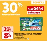 LESSIVE CAPSULE ACTIVE+ PODS - ARIEL en promo chez Auchan Supermarché Tours à 8,31 €