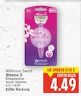 Xtreme 3 von Wilkinson Sword für 4,49 € bei E center im Angebot Xtreme 3 von Wilkinson Sword im aktuellen E center Prospekt