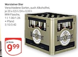 Aktuelle Warsteiner Angebote bei GLOBUS in Krefeld Aktuelles Bier Angebot bei GLOBUS in Krefeld ab 9,99 €