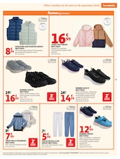 Promos Chaussures dans le catalogue "XXL" de Auchan Hypermarché Chaussures en promo dans le catalogue Auchan Hypermarché à la page 31