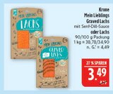 Mein Lieblings Graved Lachs Angebote von Krone bei Marktkauf Leipzig für 3,49 €