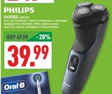 RASIERER im Angebot bei Marktkauf in Detmold RASIERER Angebote von PHILIPS bei Marktkauf Detmold für 39,99 €