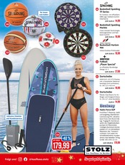 Aktueller Kaufhaus Stolz Prospekt mit Dartscheibe, "STOLZ. Das Kaufhaus im Norden.", Seite 45