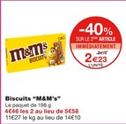 Biscuits - M&M’s en promo chez Monoprix Argenteuil à 2,23 €