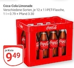 Aktuelle Coca Cola Angebote bei GLOBUS in Bochum Aktuelles Limonade Angebot bei GLOBUS in Bochum ab 9,49 €