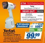 Dampfglätter AeroSteam DT9814 Angebote von Tefal bei expert Köln für 99,99 €