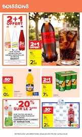 Promos Coca-Cola dans le catalogue "Carrefour market" de Carrefour Market Coca-Cola en promo dans le catalogue Carrefour Market à la page 40