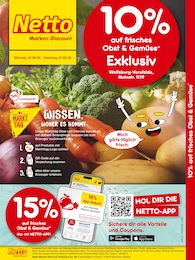 Netto Marken-Discount Prospekt für Wolfsburg: "10% auf frisches Obst & Gemüse", 2 Seiten, 02.06.2025 - 07.06.2025