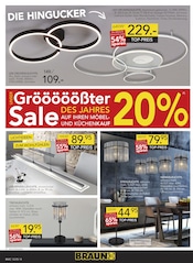 Aktueller BRAUN Möbel-Center Prospekt mit Beleuchtung, "Gröööößter Sale des Jahres", Seite 14