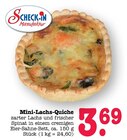 Aktuelle Lachs Angebote bei E center in Heidelberg Aktuelles Mini-Lachs-Quiche Angebot bei E center in Heidelberg ab 3,69 €
