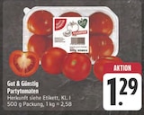 Aktuelles Partytomaten Angebot bei E center in Nürnberg ab 1,29 €