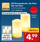 LED Stumpenkerzen im Angebot bei Netto Marken-Discount in Hennef LED Stumpenkerzen Angebote bei Netto Marken-Discount Hennef für 4,99 €